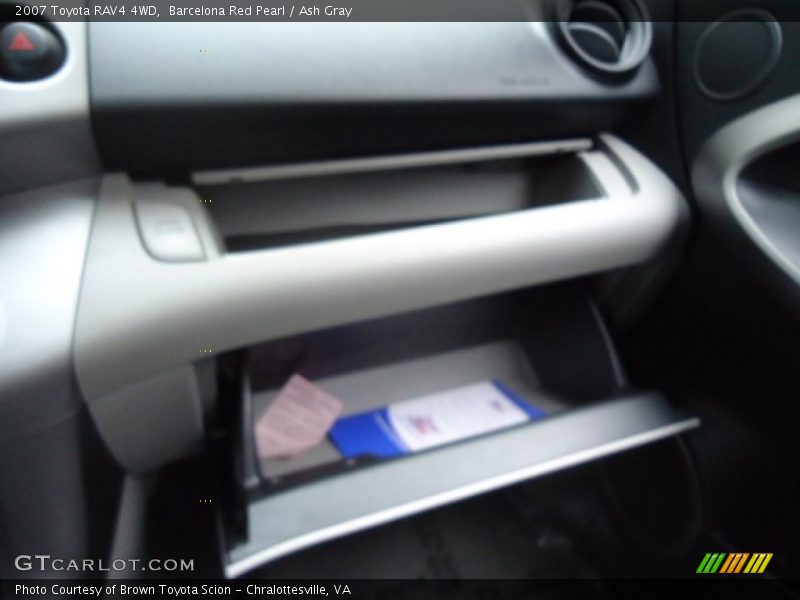Barcelona Red Pearl / Ash Gray 2007 Toyota RAV4 4WD
