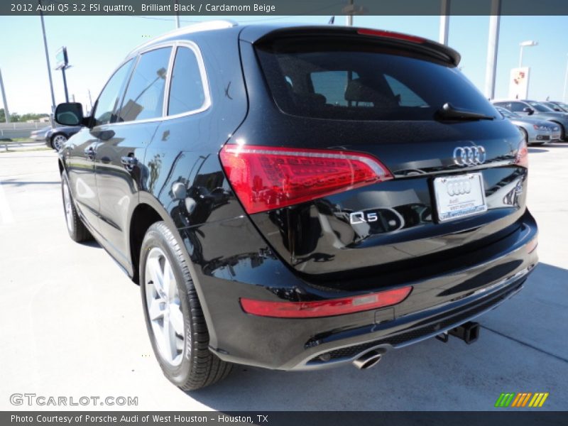 Brilliant Black / Cardamom Beige 2012 Audi Q5 3.2 FSI quattro
