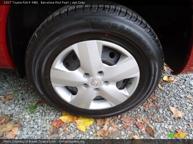 Barcelona Red Pearl / Ash Gray 2007 Toyota RAV4 4WD