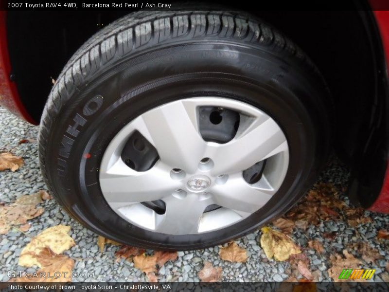 Barcelona Red Pearl / Ash Gray 2007 Toyota RAV4 4WD