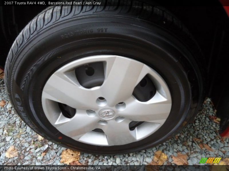 Barcelona Red Pearl / Ash Gray 2007 Toyota RAV4 4WD