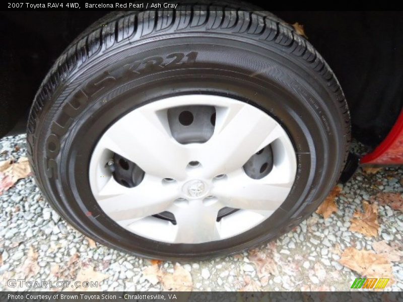 Barcelona Red Pearl / Ash Gray 2007 Toyota RAV4 4WD