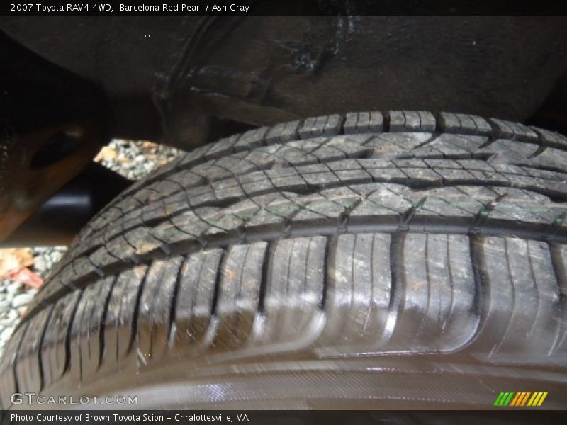 Barcelona Red Pearl / Ash Gray 2007 Toyota RAV4 4WD