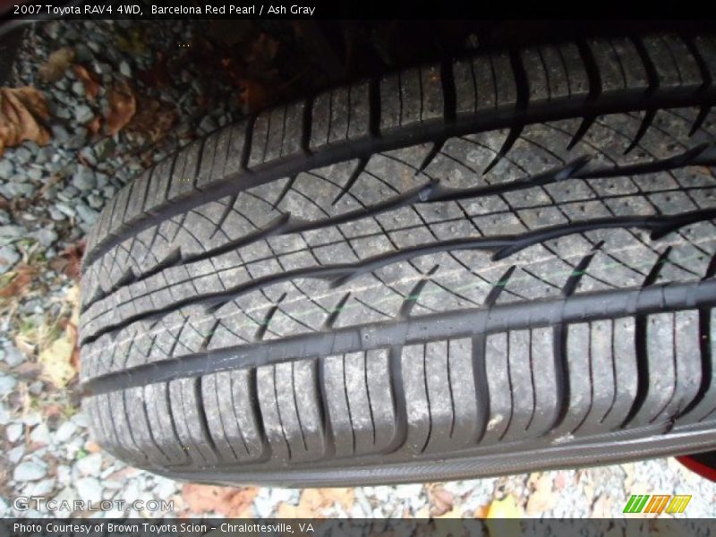 Barcelona Red Pearl / Ash Gray 2007 Toyota RAV4 4WD