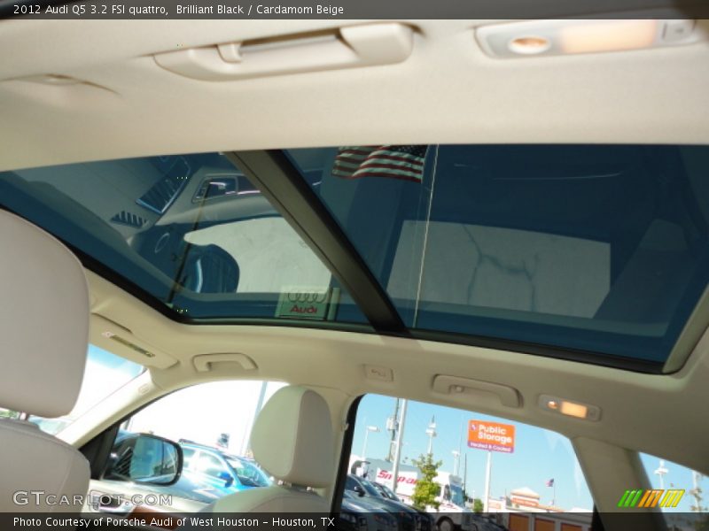 Brilliant Black / Cardamom Beige 2012 Audi Q5 3.2 FSI quattro