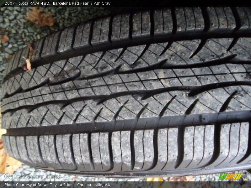 Barcelona Red Pearl / Ash Gray 2007 Toyota RAV4 4WD