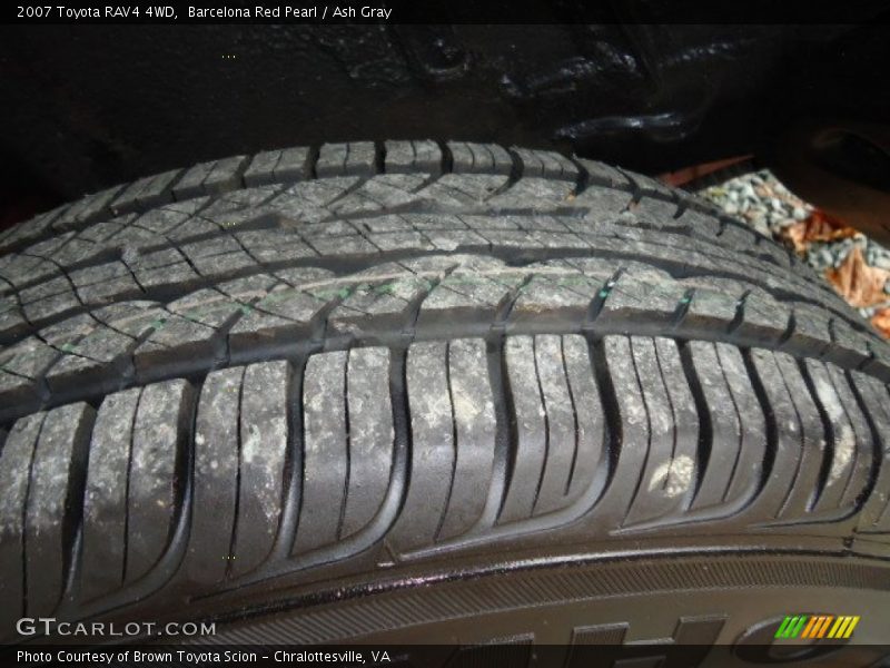 Barcelona Red Pearl / Ash Gray 2007 Toyota RAV4 4WD