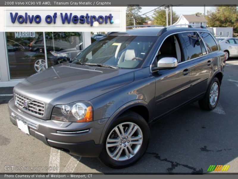 Titanium Gray Metallic / Graphite 2008 Volvo XC90 V8 AWD