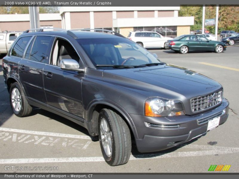 Titanium Gray Metallic / Graphite 2008 Volvo XC90 V8 AWD