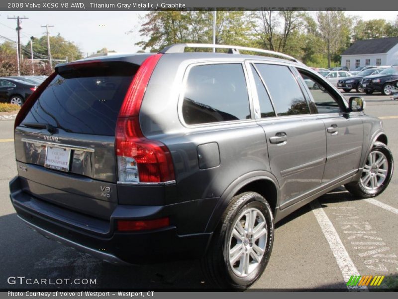 Titanium Gray Metallic / Graphite 2008 Volvo XC90 V8 AWD