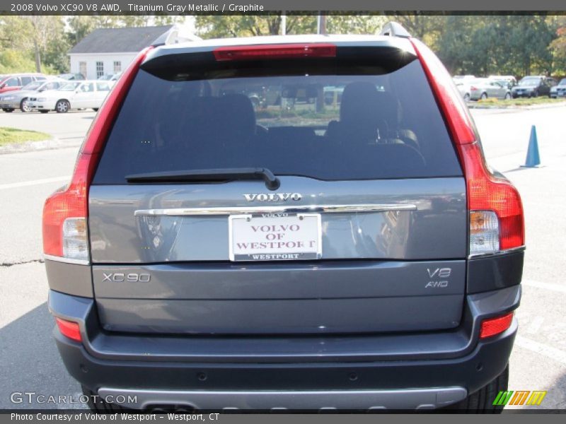 Titanium Gray Metallic / Graphite 2008 Volvo XC90 V8 AWD