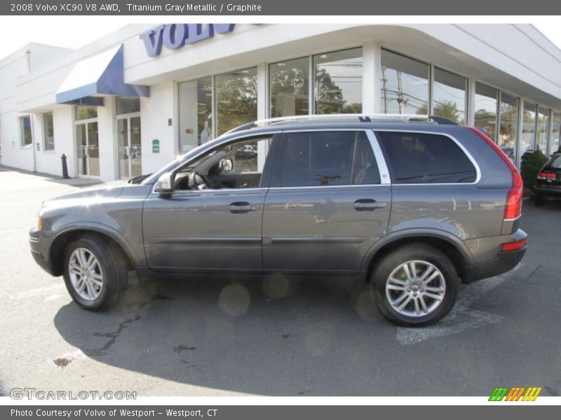 Titanium Gray Metallic / Graphite 2008 Volvo XC90 V8 AWD