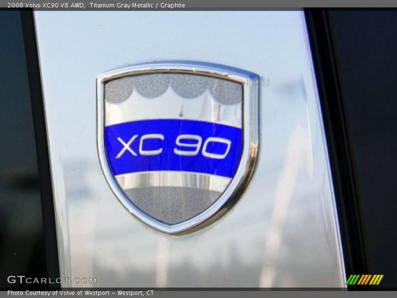 Titanium Gray Metallic / Graphite 2008 Volvo XC90 V8 AWD