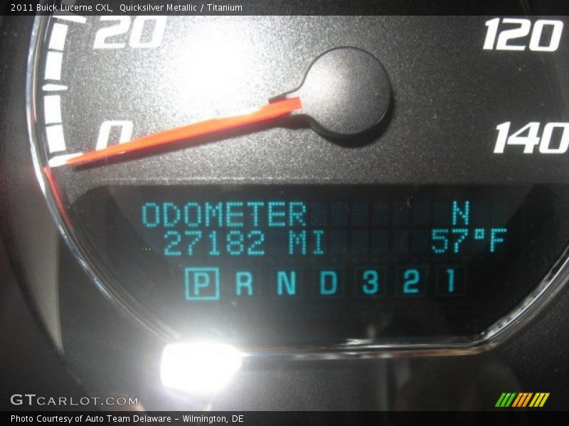 Quicksilver Metallic / Titanium 2011 Buick Lucerne CXL