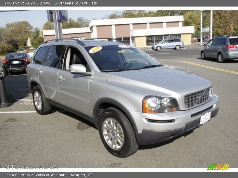 Silver Metallic / Off Black 2008 Volvo XC90 3.2 AWD