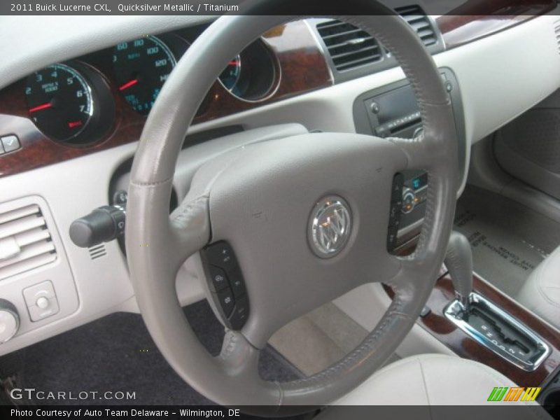Quicksilver Metallic / Titanium 2011 Buick Lucerne CXL