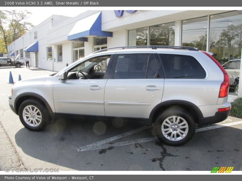 Silver Metallic / Off Black 2008 Volvo XC90 3.2 AWD