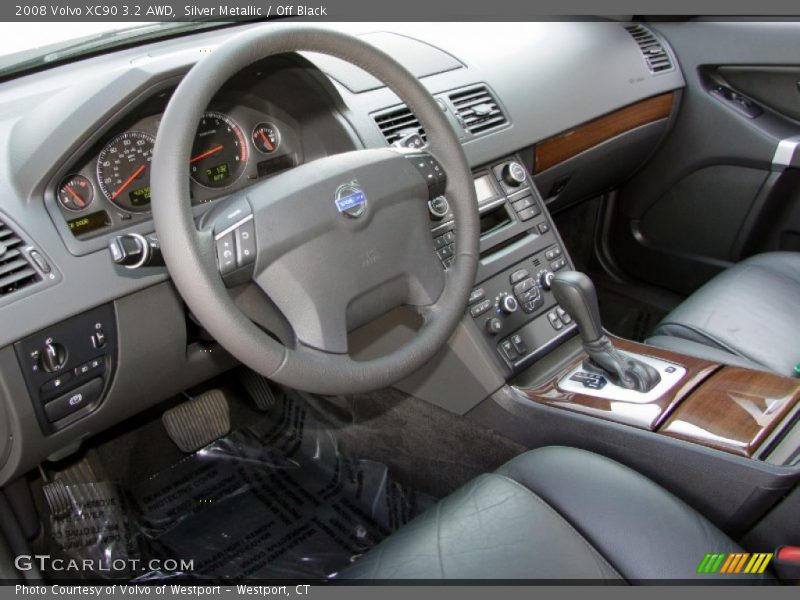 Silver Metallic / Off Black 2008 Volvo XC90 3.2 AWD