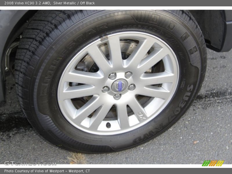 Silver Metallic / Off Black 2008 Volvo XC90 3.2 AWD