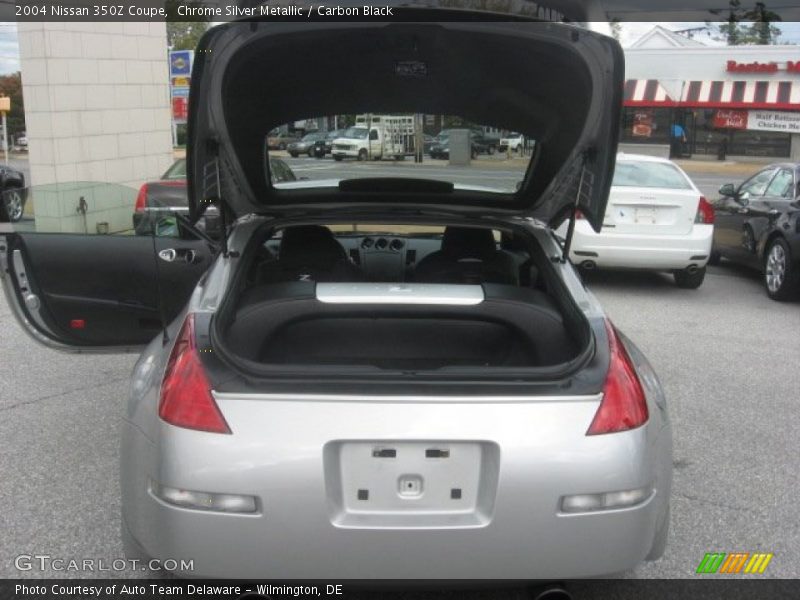 Chrome Silver Metallic / Carbon Black 2004 Nissan 350Z Coupe