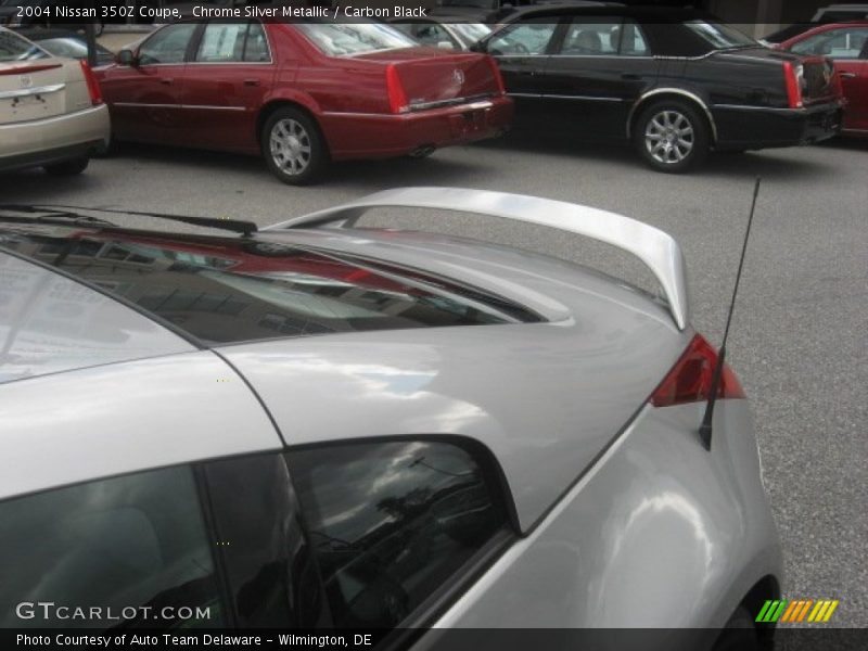 Chrome Silver Metallic / Carbon Black 2004 Nissan 350Z Coupe