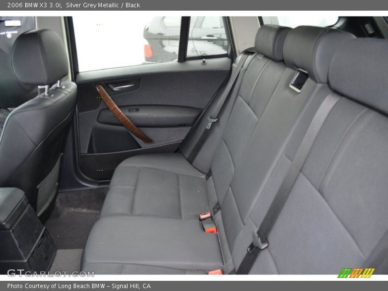 Silver Grey Metallic / Black 2006 BMW X3 3.0i