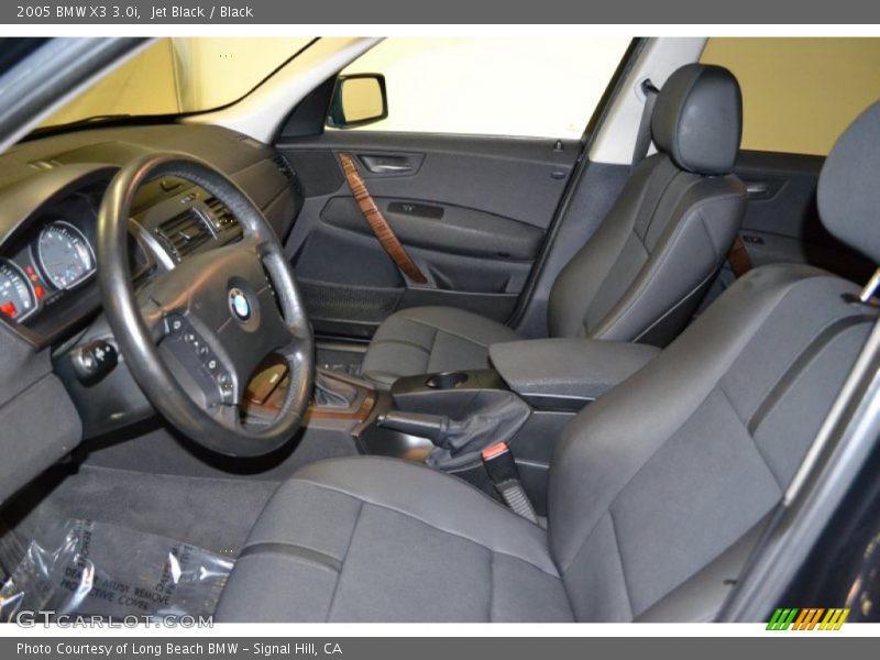 Jet Black / Black 2005 BMW X3 3.0i