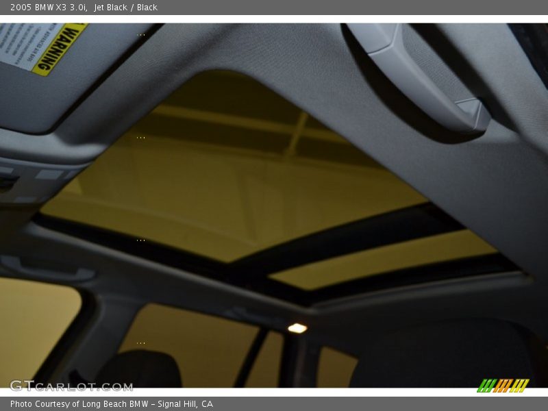 Jet Black / Black 2005 BMW X3 3.0i