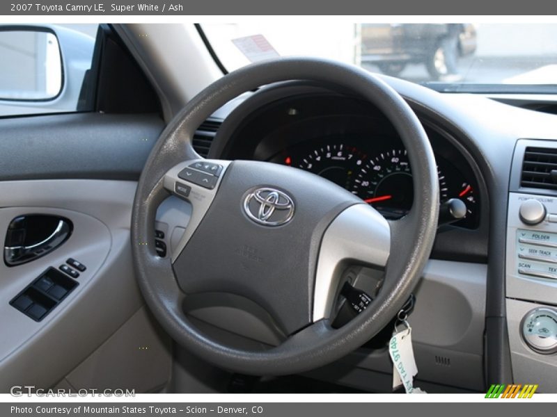 Super White / Ash 2007 Toyota Camry LE