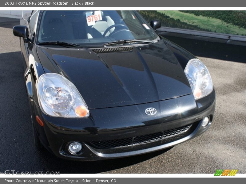 Black / Black 2003 Toyota MR2 Spyder Roadster