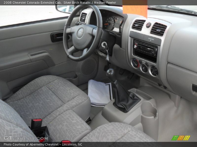 Silver Birch Metallic / Medium Pewter 2008 Chevrolet Colorado Extended Cab