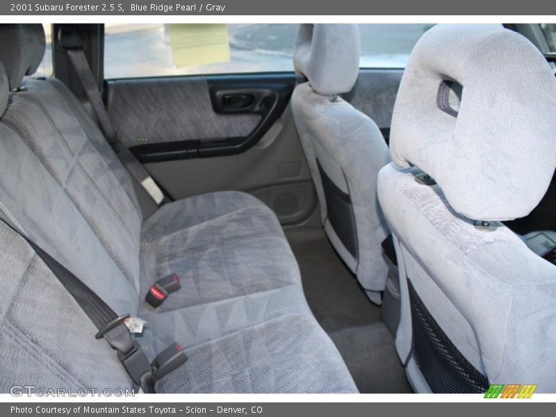 Blue Ridge Pearl / Gray 2001 Subaru Forester 2.5 S