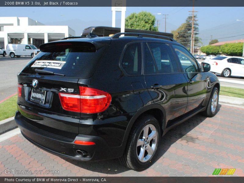 Jet Black / Tobacco 2008 BMW X5 3.0si