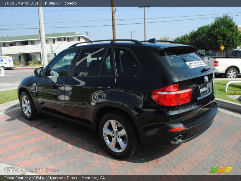 Jet Black / Tobacco 2008 BMW X5 3.0si