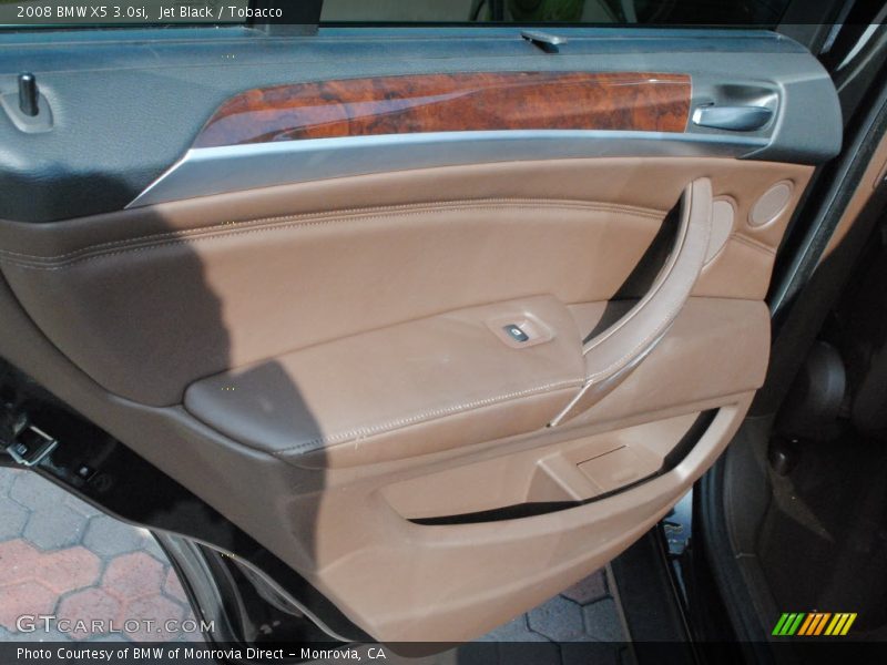 Jet Black / Tobacco 2008 BMW X5 3.0si