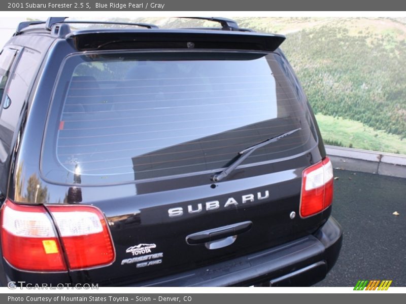 Blue Ridge Pearl / Gray 2001 Subaru Forester 2.5 S