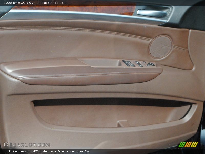 Jet Black / Tobacco 2008 BMW X5 3.0si