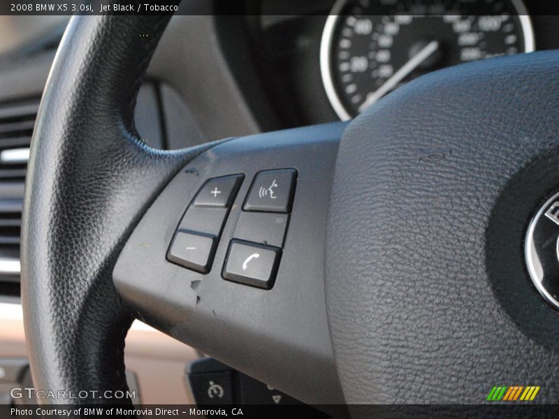 Jet Black / Tobacco 2008 BMW X5 3.0si