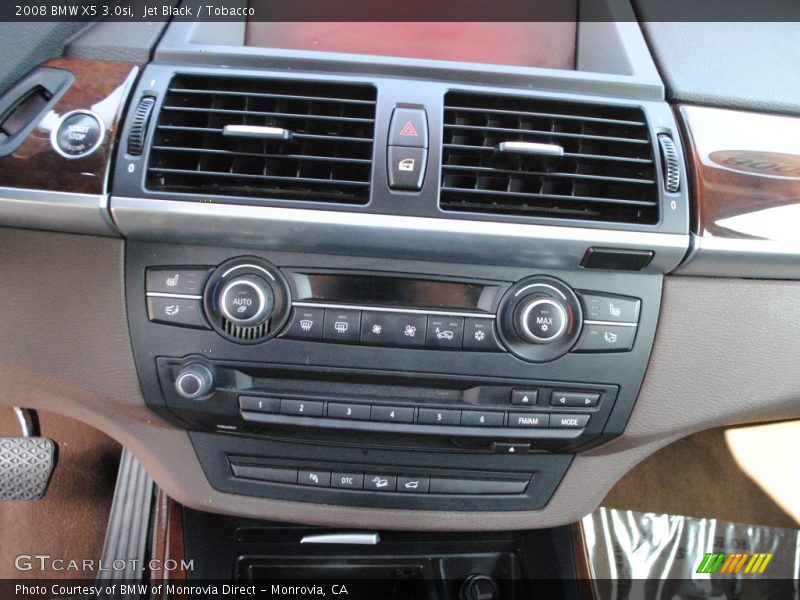 Jet Black / Tobacco 2008 BMW X5 3.0si