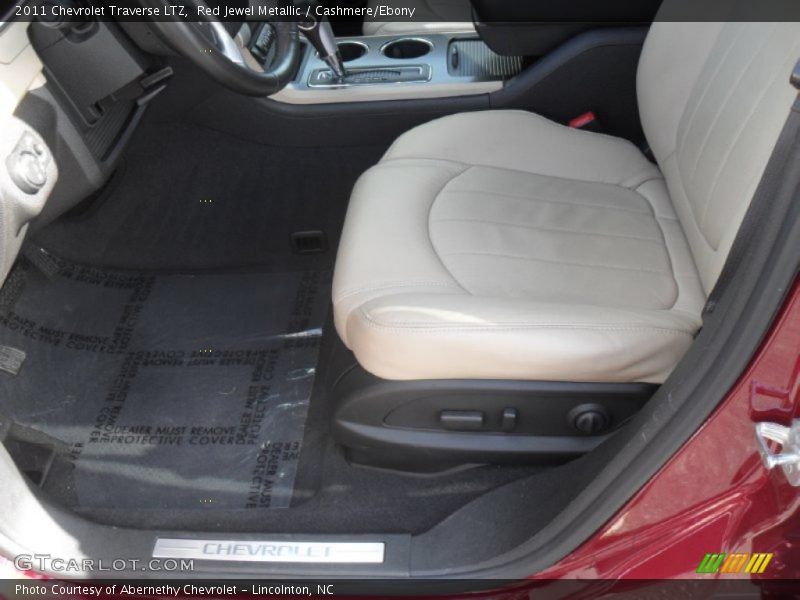 Red Jewel Metallic / Cashmere/Ebony 2011 Chevrolet Traverse LTZ