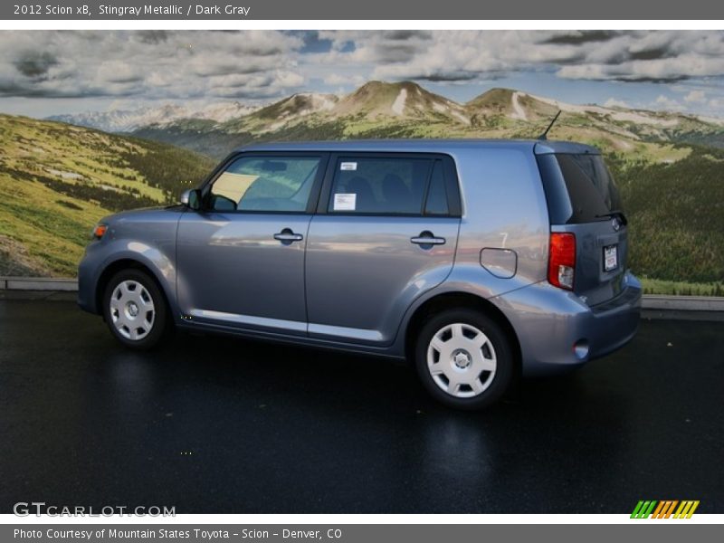 Stingray Metallic / Dark Gray 2012 Scion xB