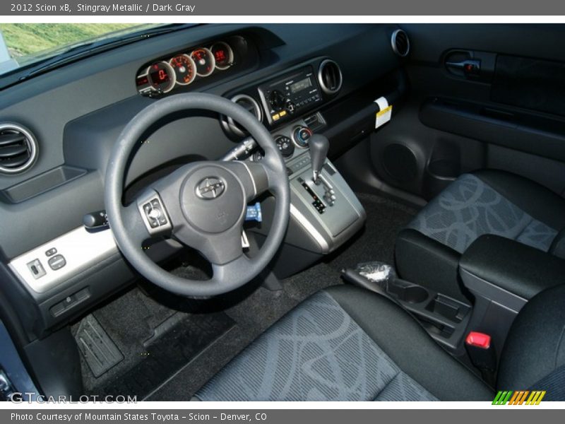  2012 xB  Dark Gray Interior