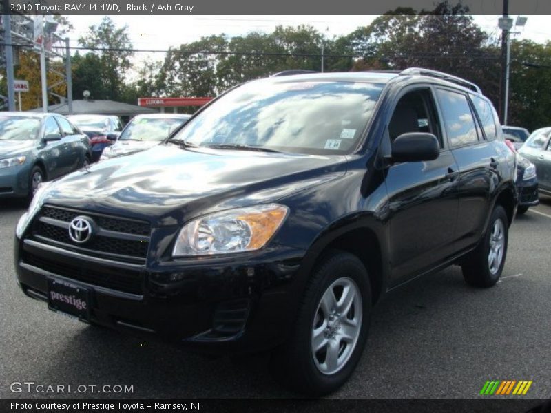 Black / Ash Gray 2010 Toyota RAV4 I4 4WD