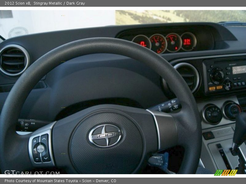 Stingray Metallic / Dark Gray 2012 Scion xB