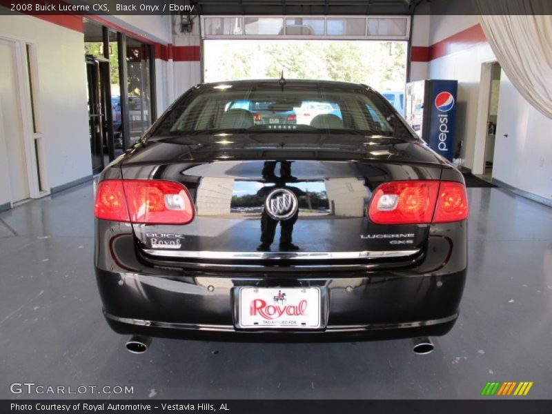 Black Onyx / Ebony 2008 Buick Lucerne CXS