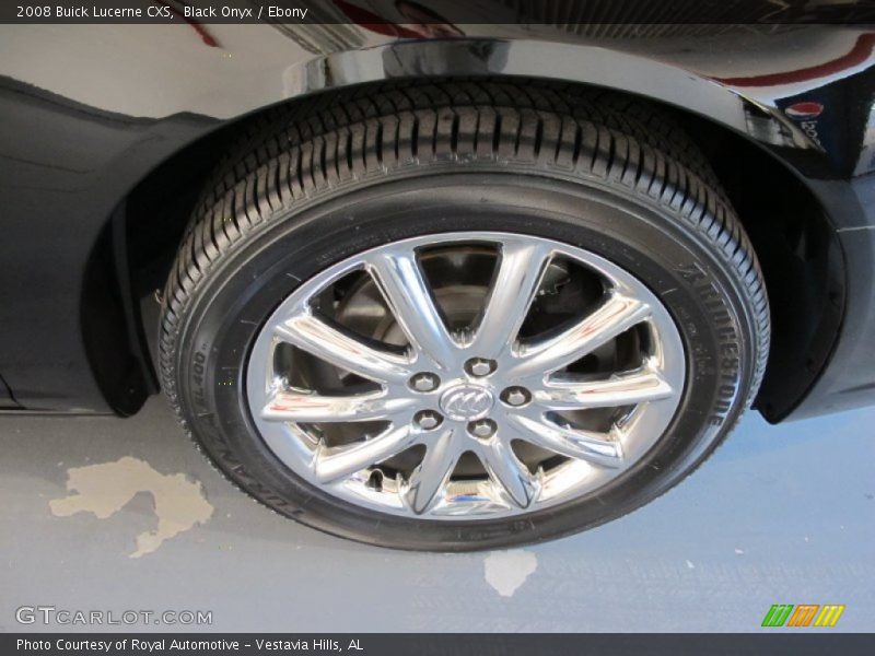 Black Onyx / Ebony 2008 Buick Lucerne CXS