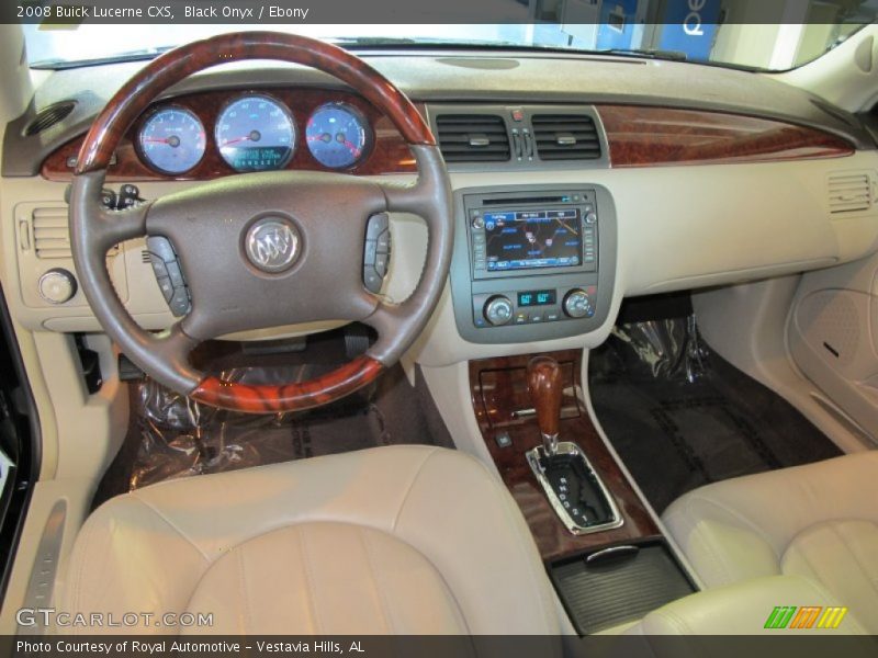 Black Onyx / Ebony 2008 Buick Lucerne CXS