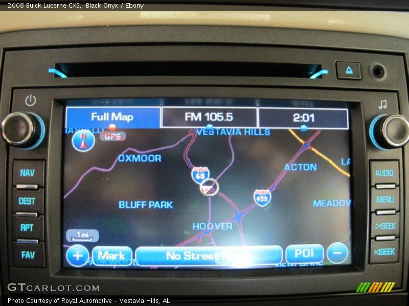 Black Onyx / Ebony 2008 Buick Lucerne CXS
