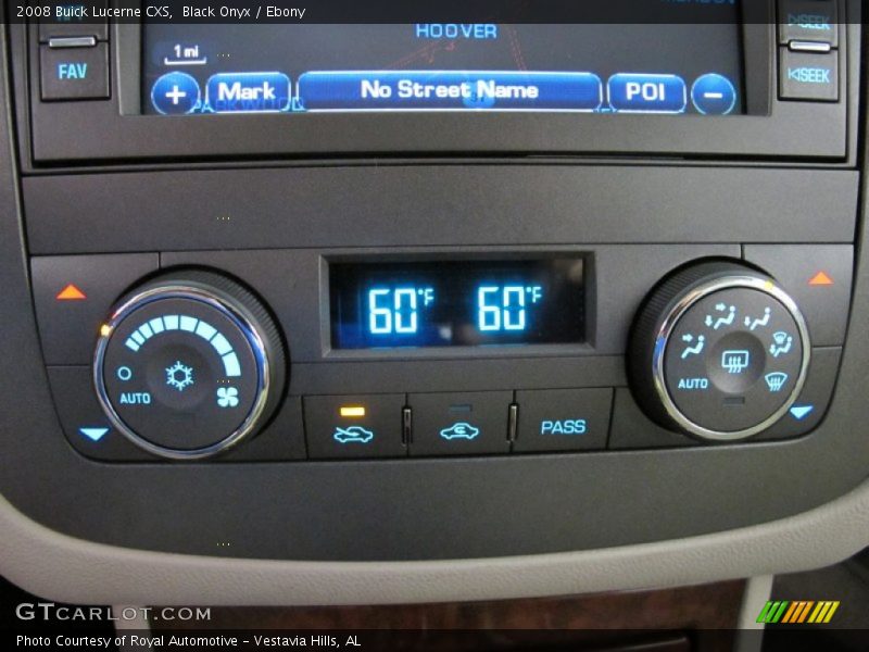 Black Onyx / Ebony 2008 Buick Lucerne CXS
