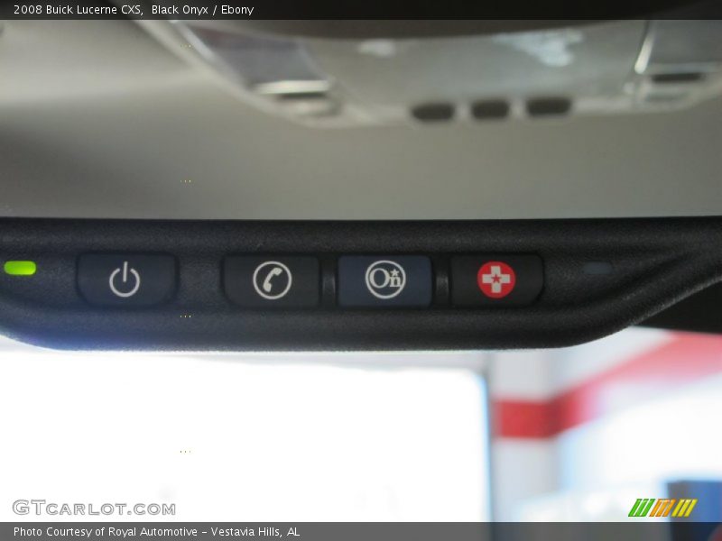 Black Onyx / Ebony 2008 Buick Lucerne CXS